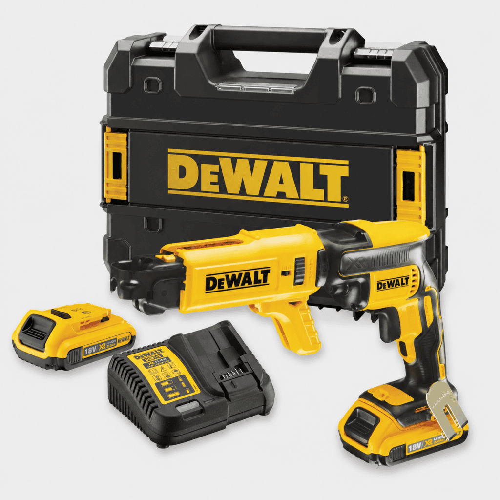 DeWalt DCF620D2K 18V XR Brushless Drywall Screwdriver Kit 2 x 2Ah New