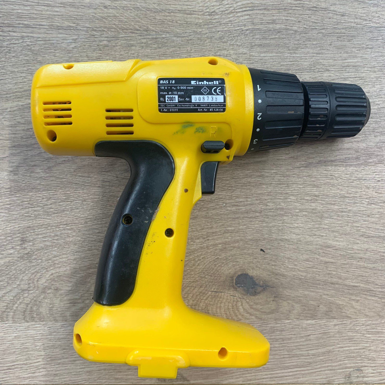Einhell Bavaria BAS 18 18V Cordless Drill Driver Body Only Good Used - Image 2