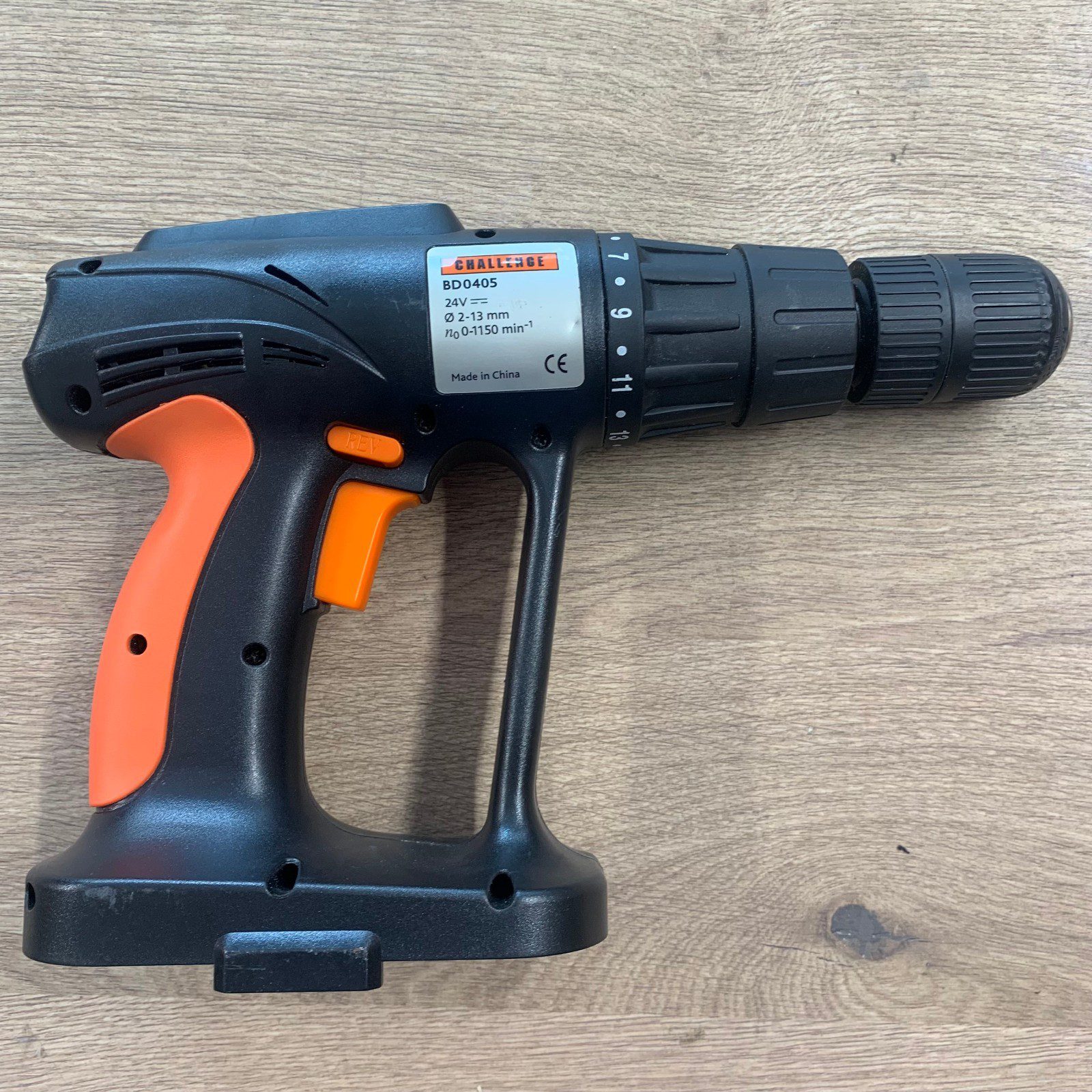 Challenge BD0405 24V Cordless Drill Driver Body Only Very Good Used - Image 3