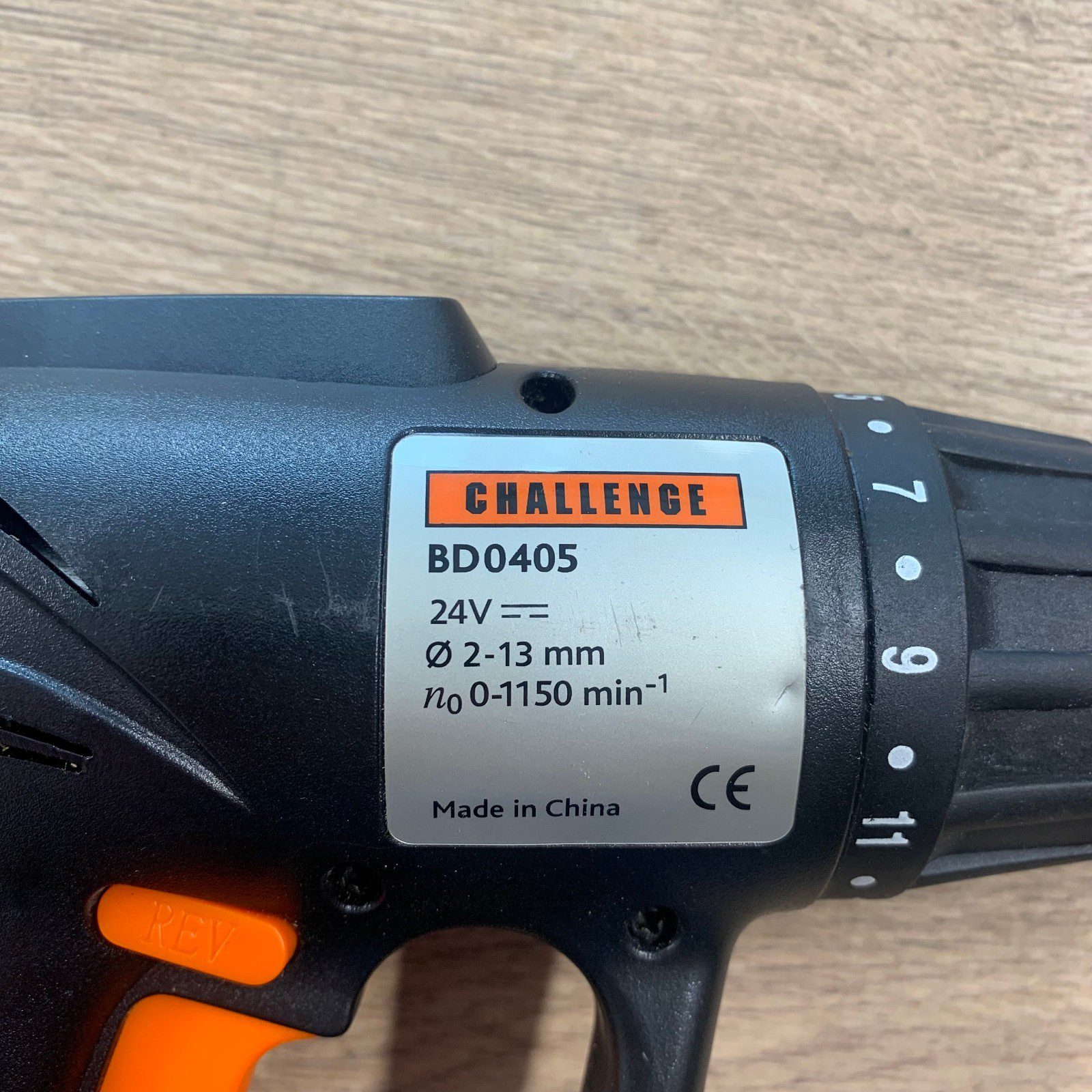 Challenge BD0405 24V Cordless Drill Driver Body Only Very Good Used - Image 4