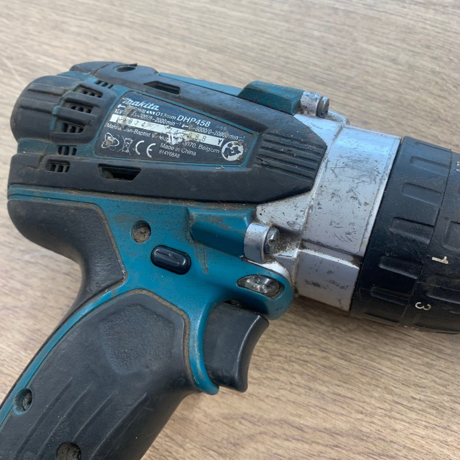 Makita DHP458 18V LXT Cordless Combi Hammer Drill Body Only Used - Image 9
