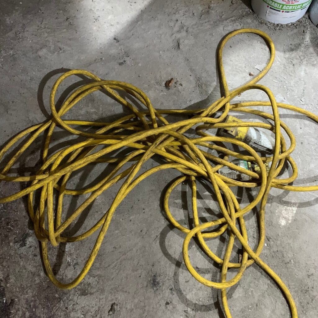 110V 16A 14m Site Extension Lead Cable 2P+E Used