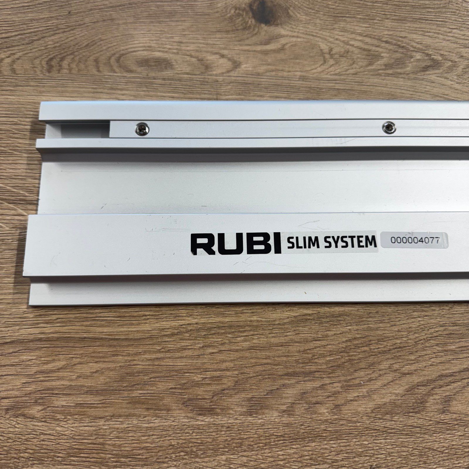 Rubi Slim System Guide Rails Tile Cutting Track Rail 2 Piece Set With Case Used - Image 4