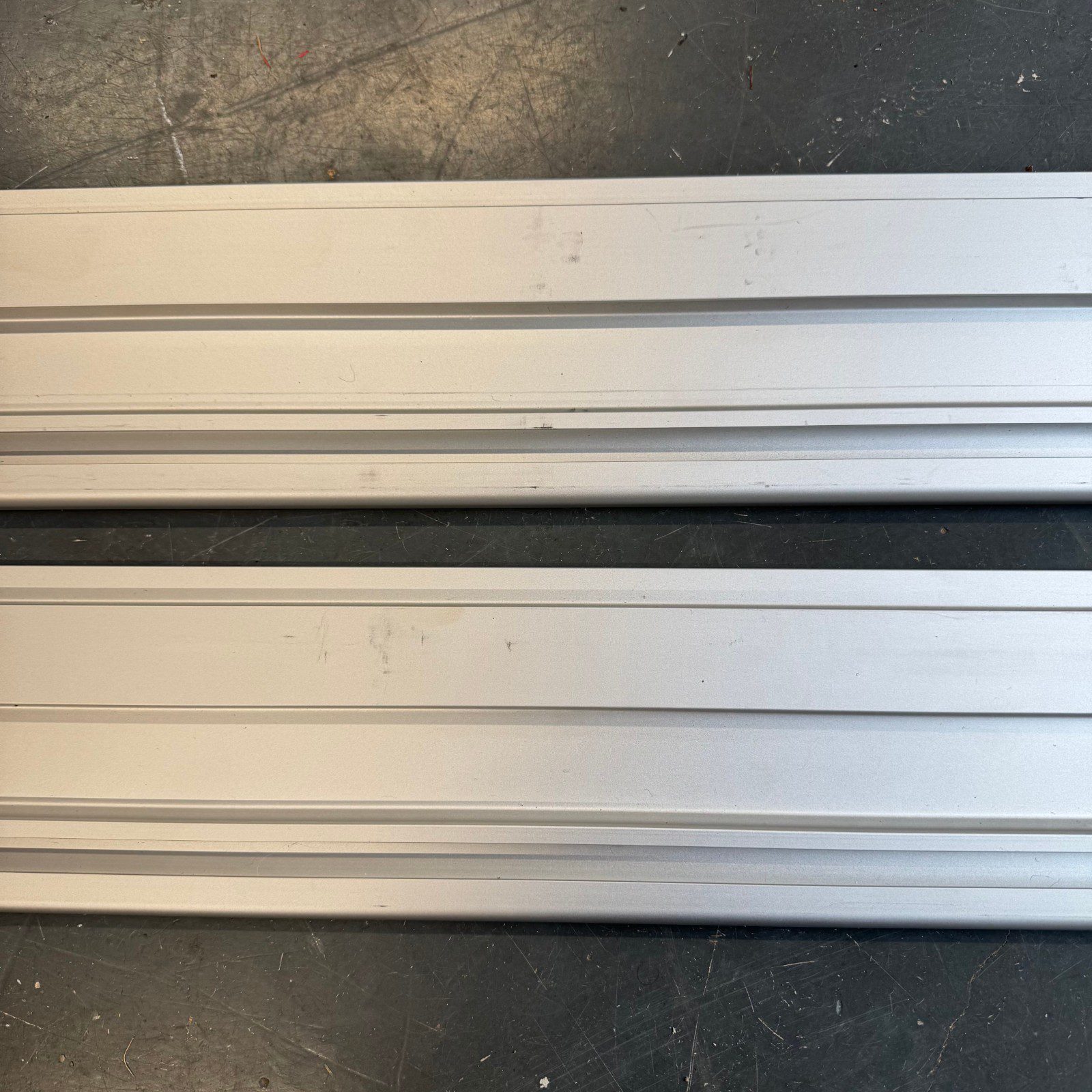 Rubi Slim System Guide Rails Tile Cutting Track Rail 2 Piece Set With Case Used - Image 12