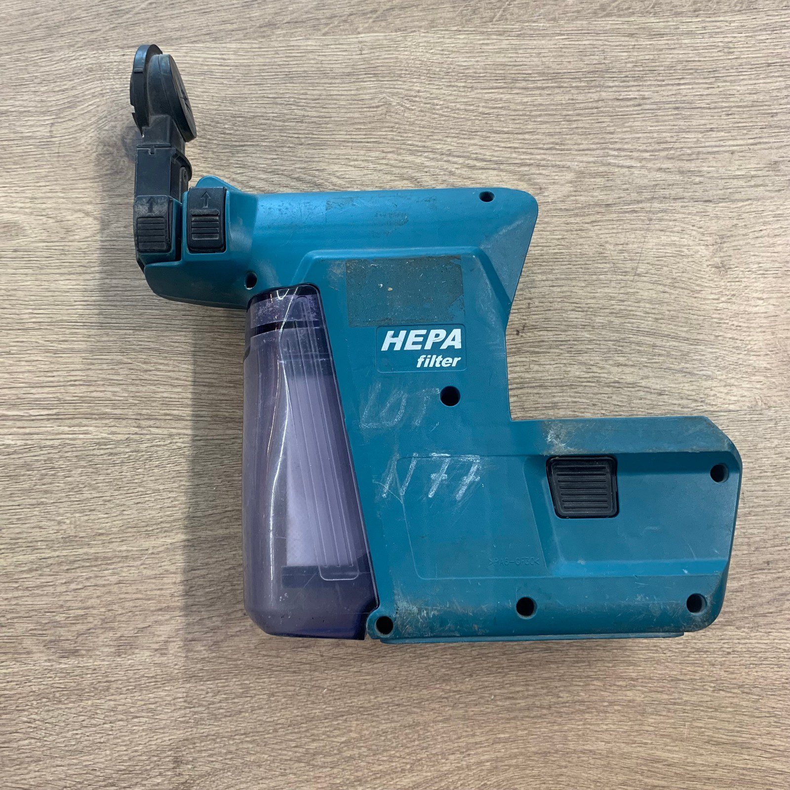 Makita DX01 18V HEPA Dust Extractor Attachment For SDS Plus Drill Used - Image 1