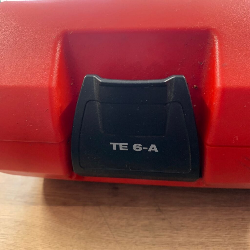 Hilti TE 6-A Cordless Rotary Hammer Carry Case Only Empty