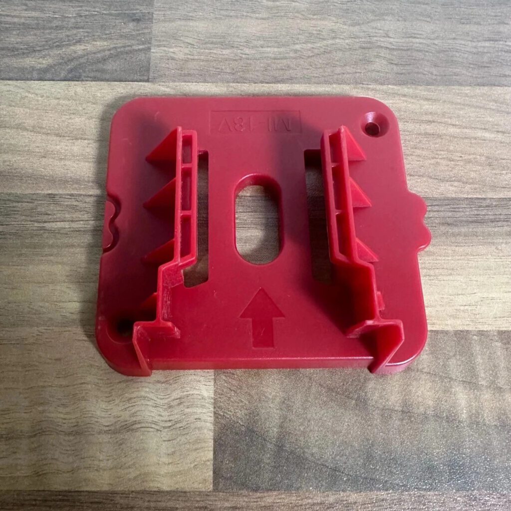 Milwaukee M18 Battery Wall Mount Holders Rack for Power Tool Storage