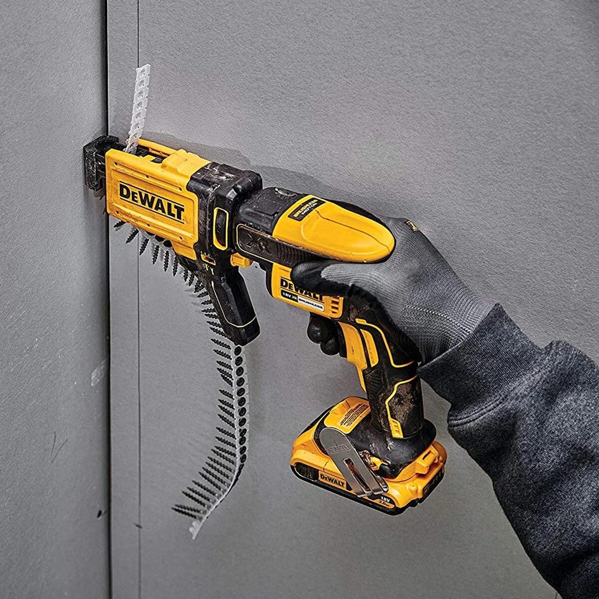 DeWalt DCF620D2K 18V XR Brushless Drywall Screwdriver Kit 2 x 2Ah New - Image 7