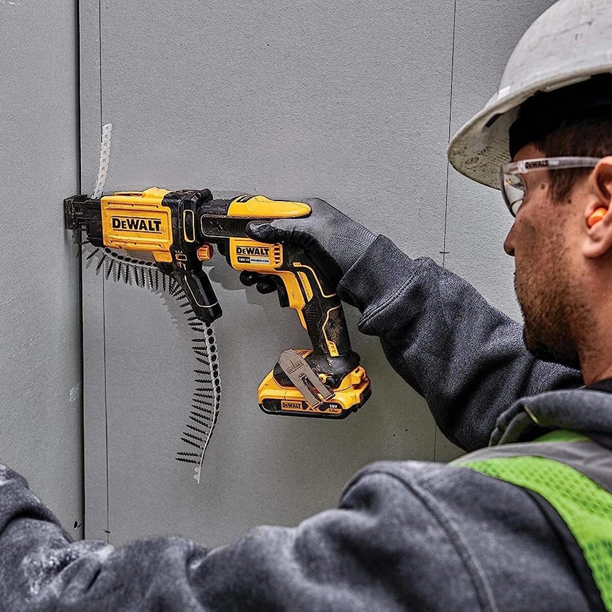 DeWalt DCF620D2K 18V XR Brushless Drywall Screwdriver Kit 2 x 2Ah New - Image 8