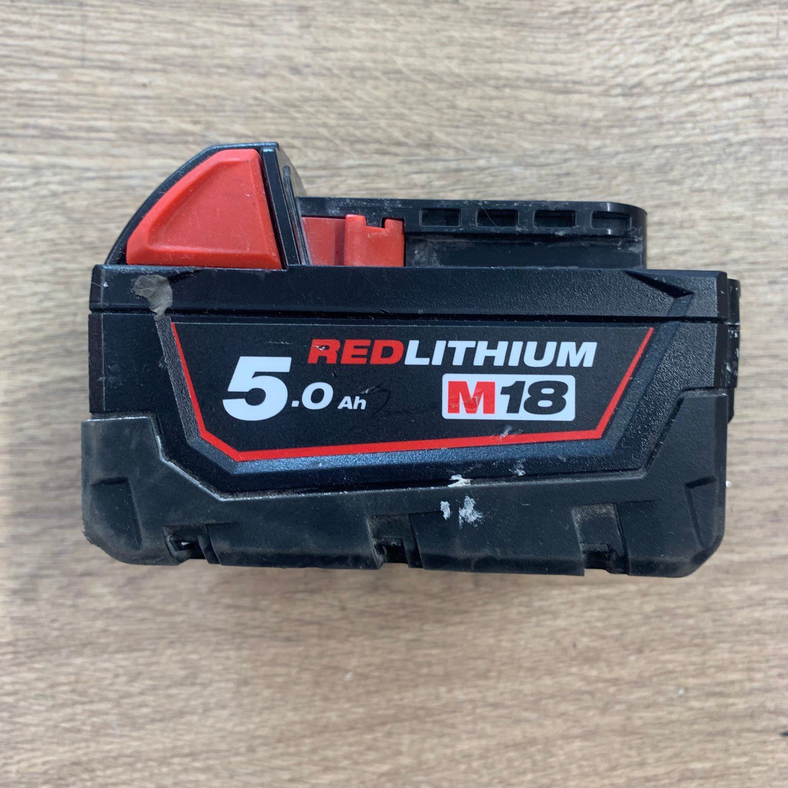 Milwaukee M18B5 18V 5.0Ah RedLithium Battery Genuine Used - Image 1