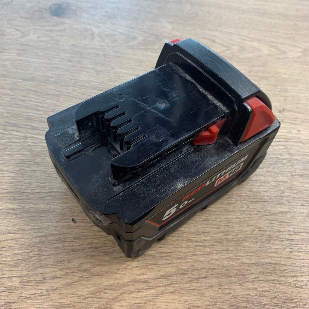 Milwaukee M18B5 18V 5.0Ah RedLithium Battery Genuine Used
