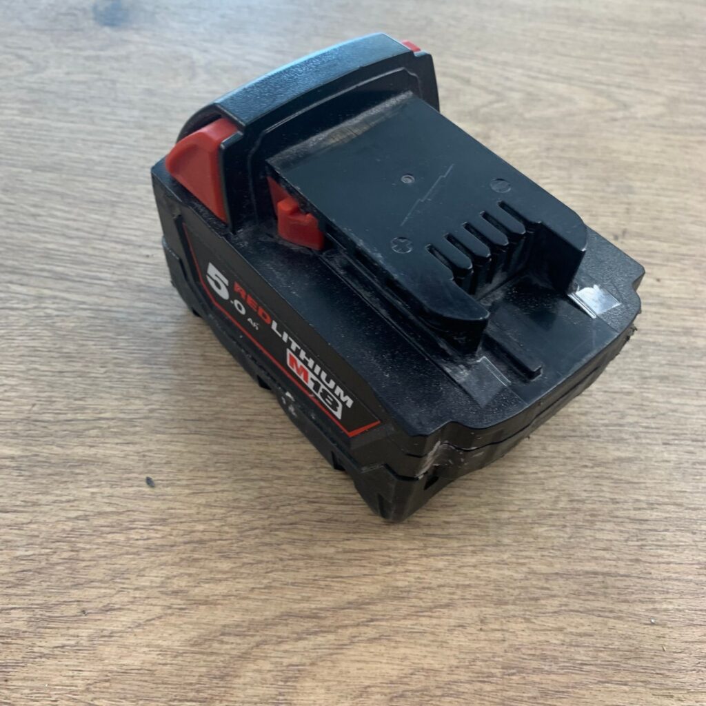 Milwaukee M18B5 18V 5.0Ah RedLithium Battery Genuine Used