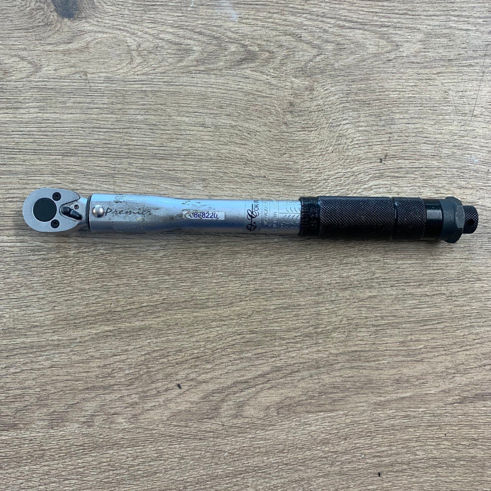 Sealey Premier Adjustable Micrometer Torque Wrench Used - Image 1