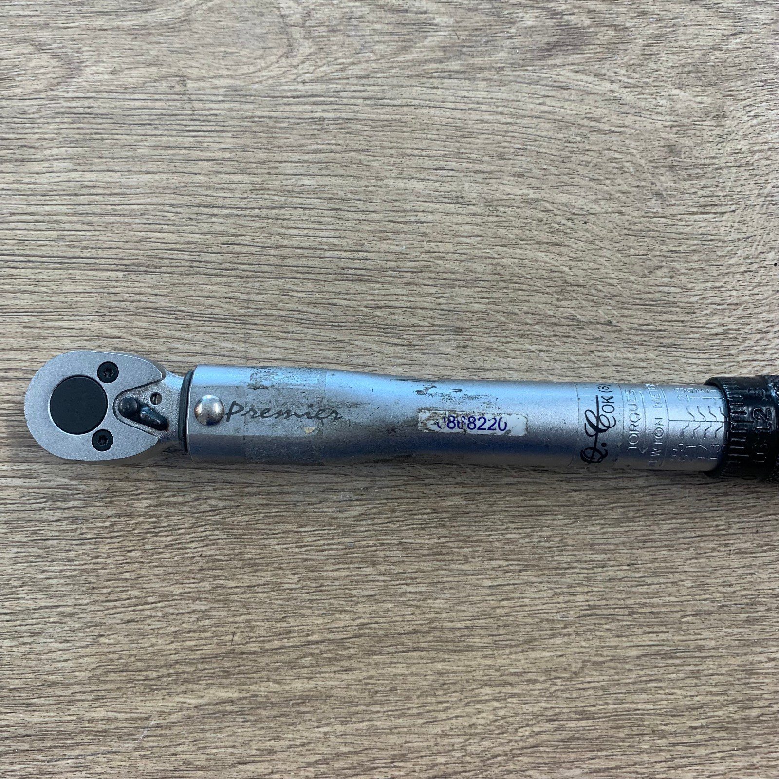 Sealey Premier Adjustable Micrometer Torque Wrench Used - Image 7