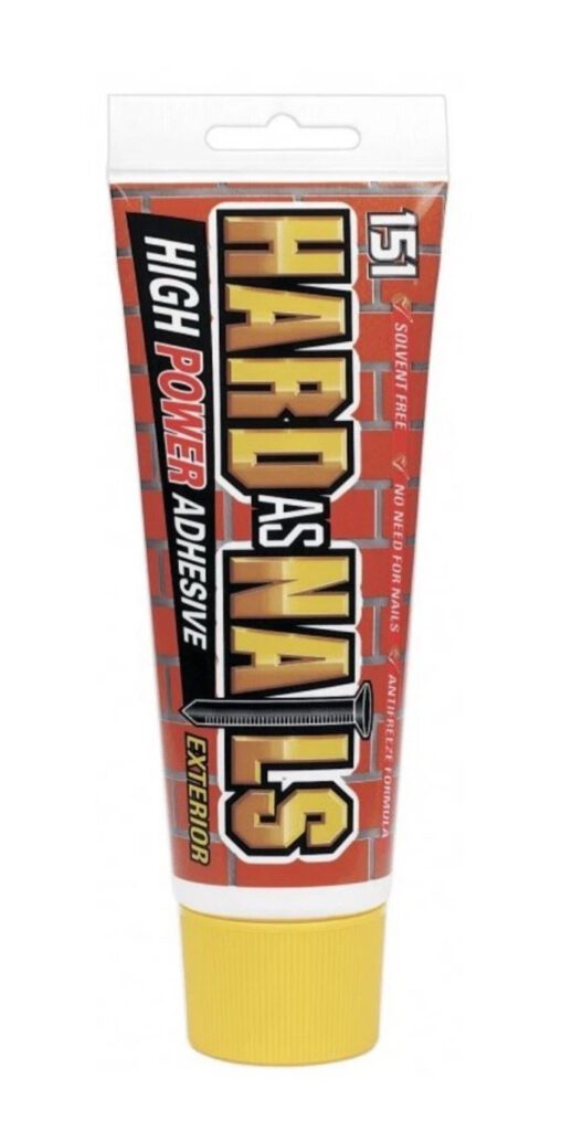 151 Hard As Nails Exterior High Power Adhesive Grab Bond Building Glue