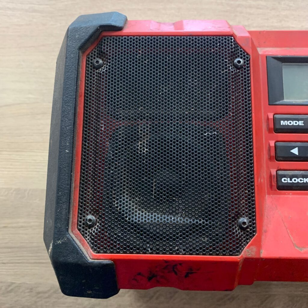 Milwaukee M18 JSR 18V Jobsite Radio AM FM USB 230V Mains Good Used