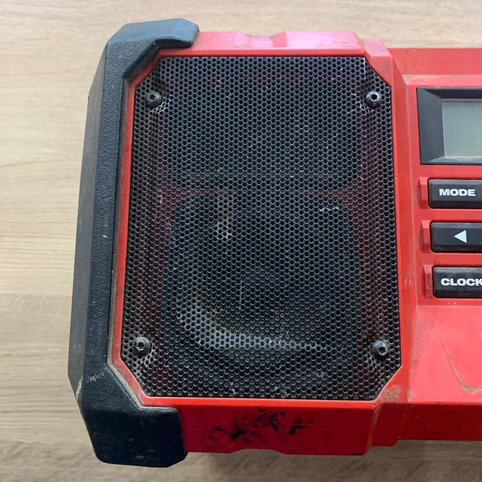Milwaukee M18 JSR 18V Jobsite Radio AM FM USB 230V Mains Good Used - Image 2