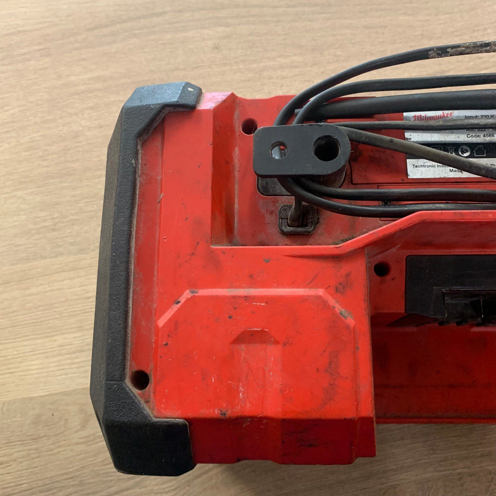 Milwaukee M18 JSR 18V Jobsite Radio AM FM USB 230V Mains Good Used - Image 5