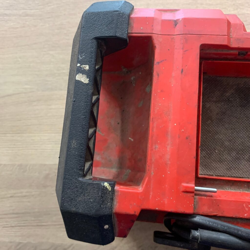 Milwaukee M18 JSR 18V Jobsite Radio AM FM USB 230V Mains Good Used