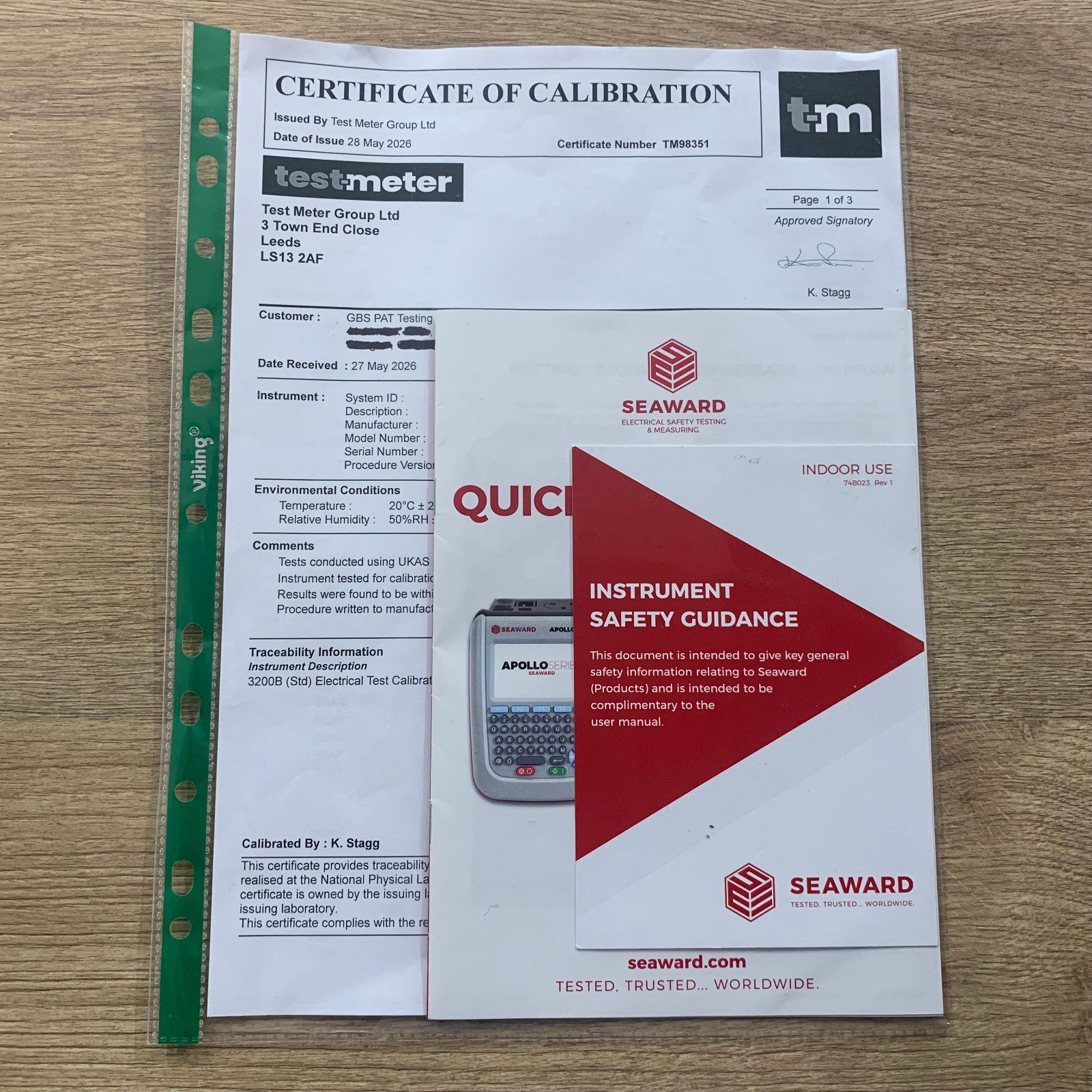 Seaward Apollo 600+ 230V PAT Tester Kit Checkbox Leads Case Calibrated 2026 - Image 10