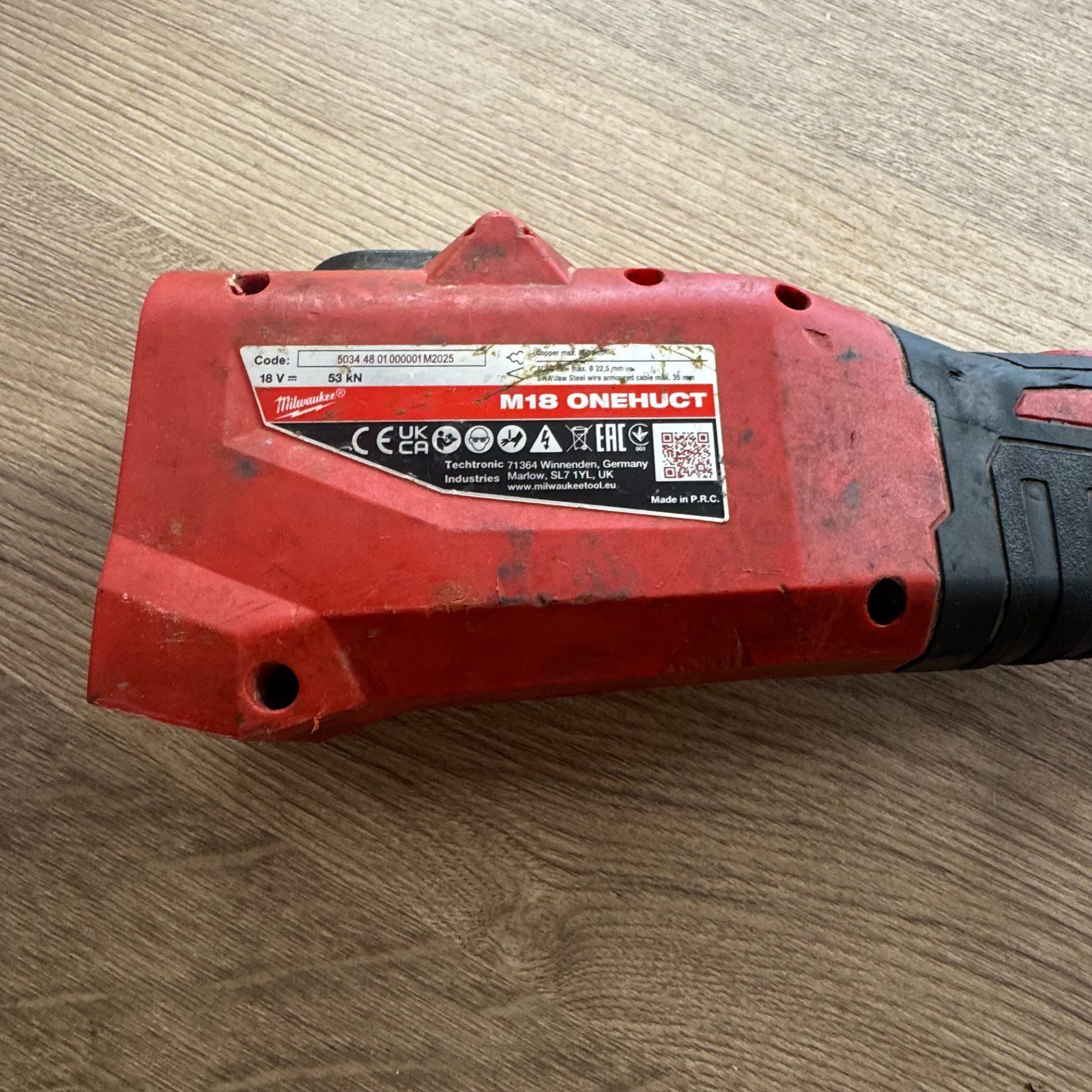 Milwaukee M18ONEHUCT M18 ONEH FORCE LOGIC™ hydraulic utility crimper - Image 11