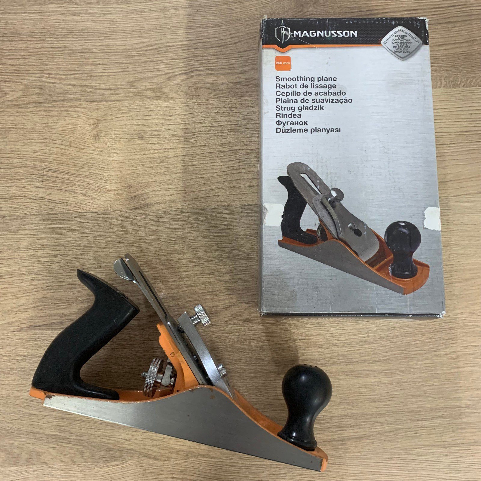 Magnusson 250mm Smoothing Plane Woodworking Hand Plane - Image 19