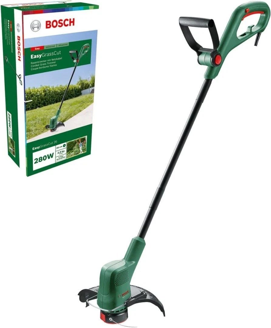 Bosch EasyGrassCut 26 280W Corded Electric Grass Trimmer Strimmer 26cm New - Image 1