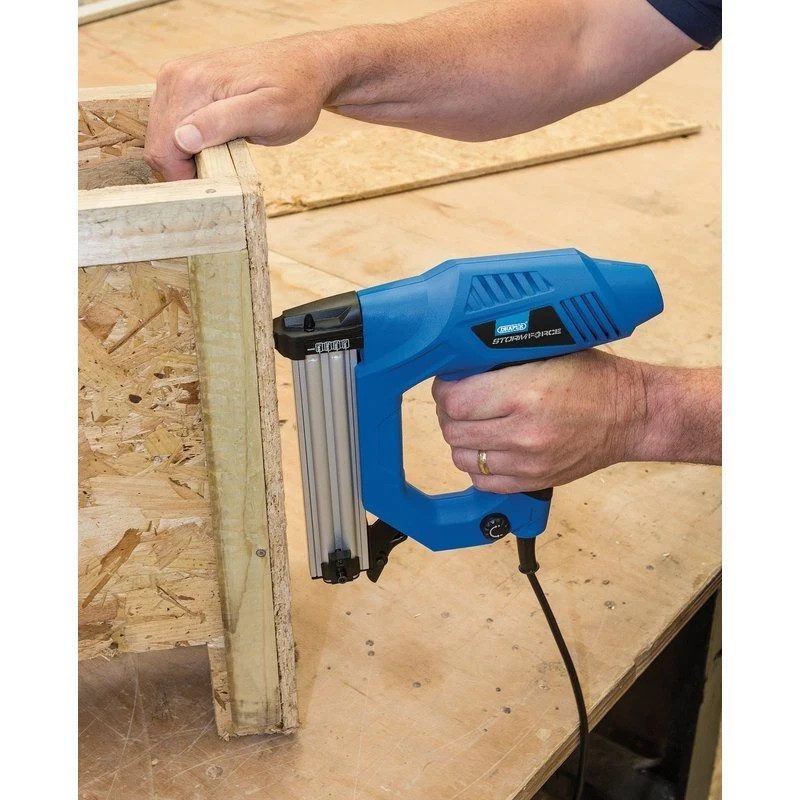 Draper 83659 Storm Force 230V Electric Brad Nailer Stapler 18 Gauge New