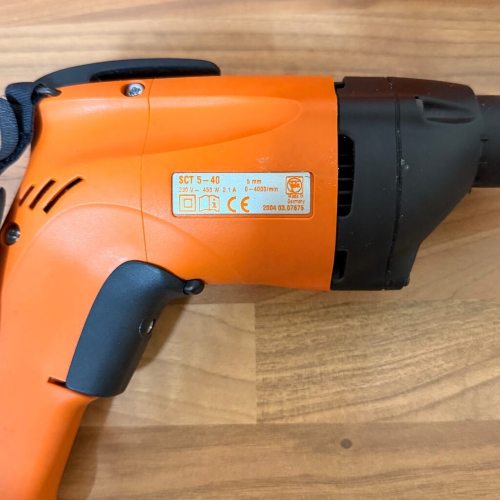 Fein SCT 5-40 Drywall Screwdriver 230V 450W Corded Used