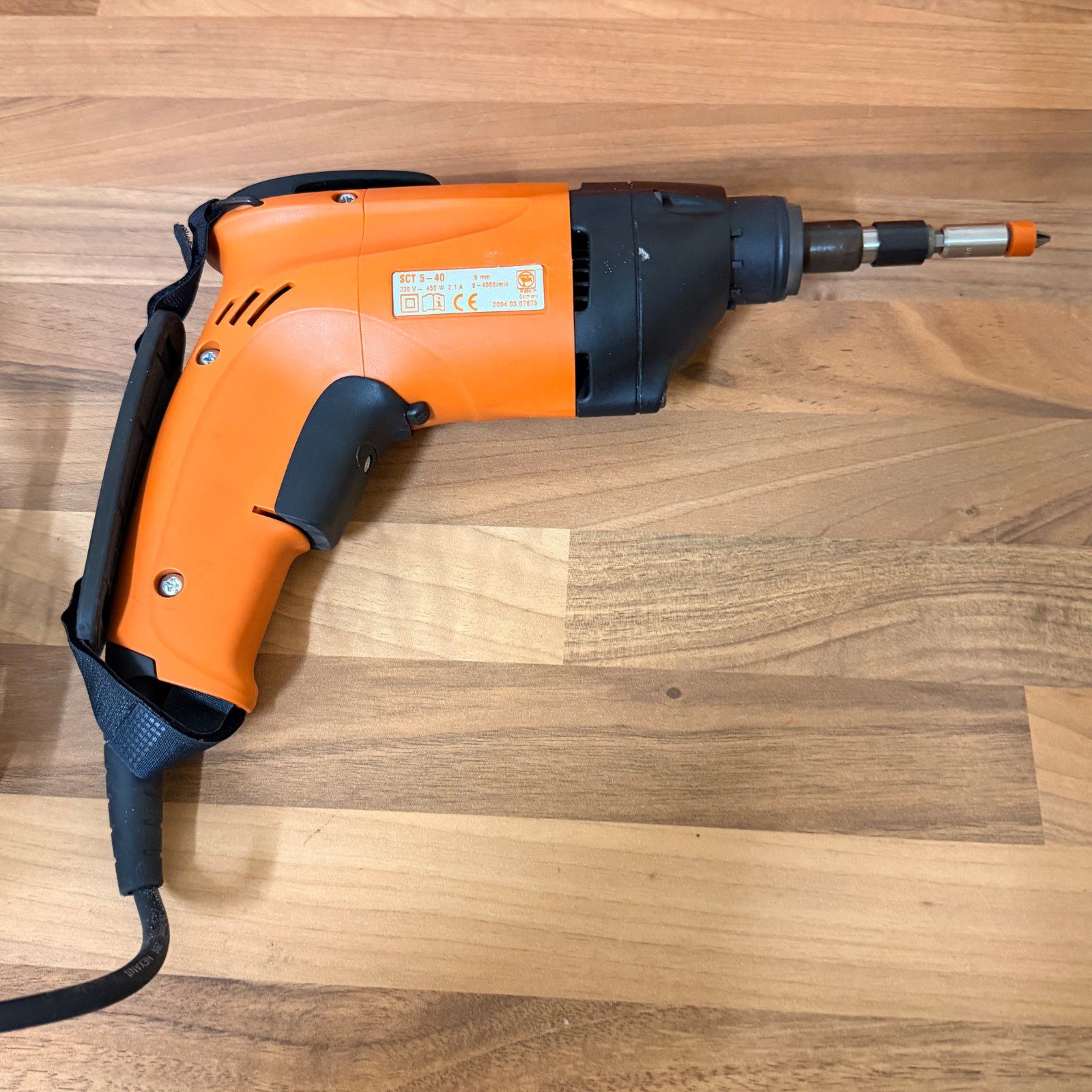 Fein SCT 5-40 Drywall Screwdriver 230V 450W Corded Used - Image 8