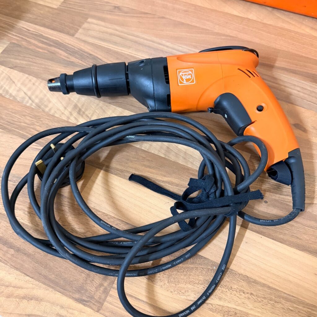 Fein SCT 5-40 Drywall Screwdriver 230V 450W Corded Used