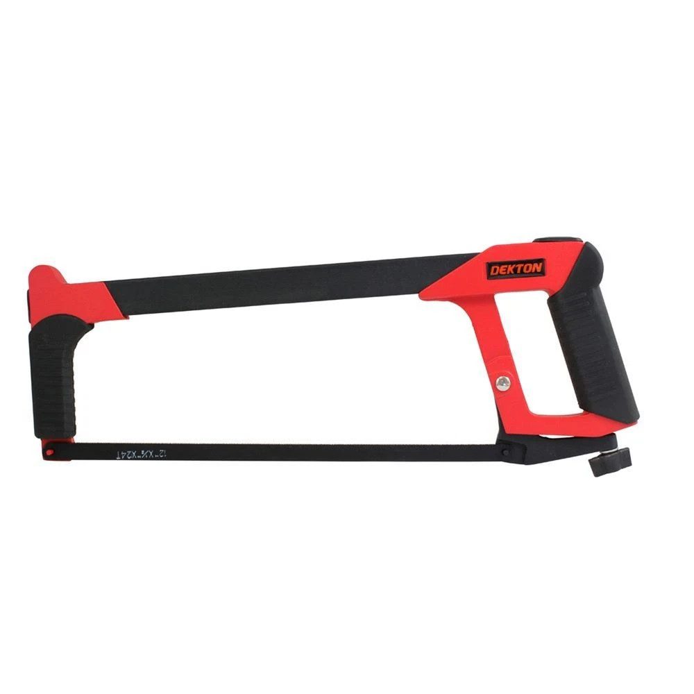 Dekton Heavy Duty Hacksaw 12" 300mm Aluminium Frame 24 TPI HCS Blade New