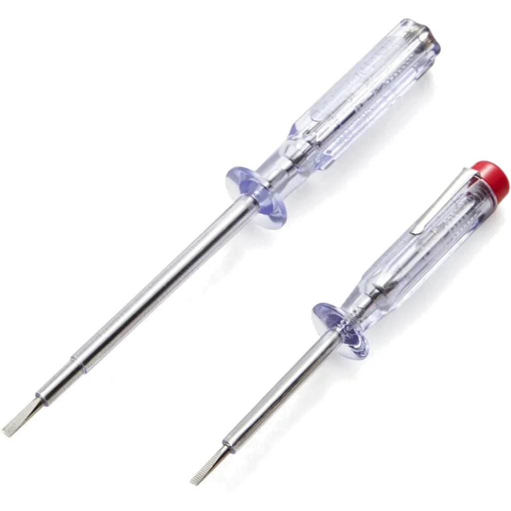 Dekton DT95268 2 Piece Voltage Tester Screwdriver Set 100-250V New