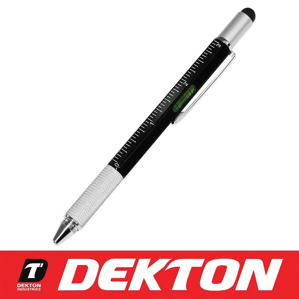 Dekton DT40985 Mechanical Carpenters Pencil Refillable With 3 HB Leads New