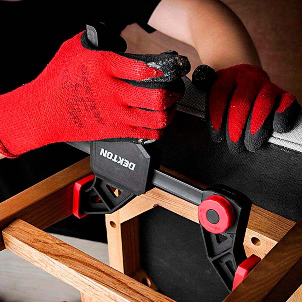 Dekton DT40504 12" Rapid Bar Clamp 45kg Quick Grip Trigger Clamp New