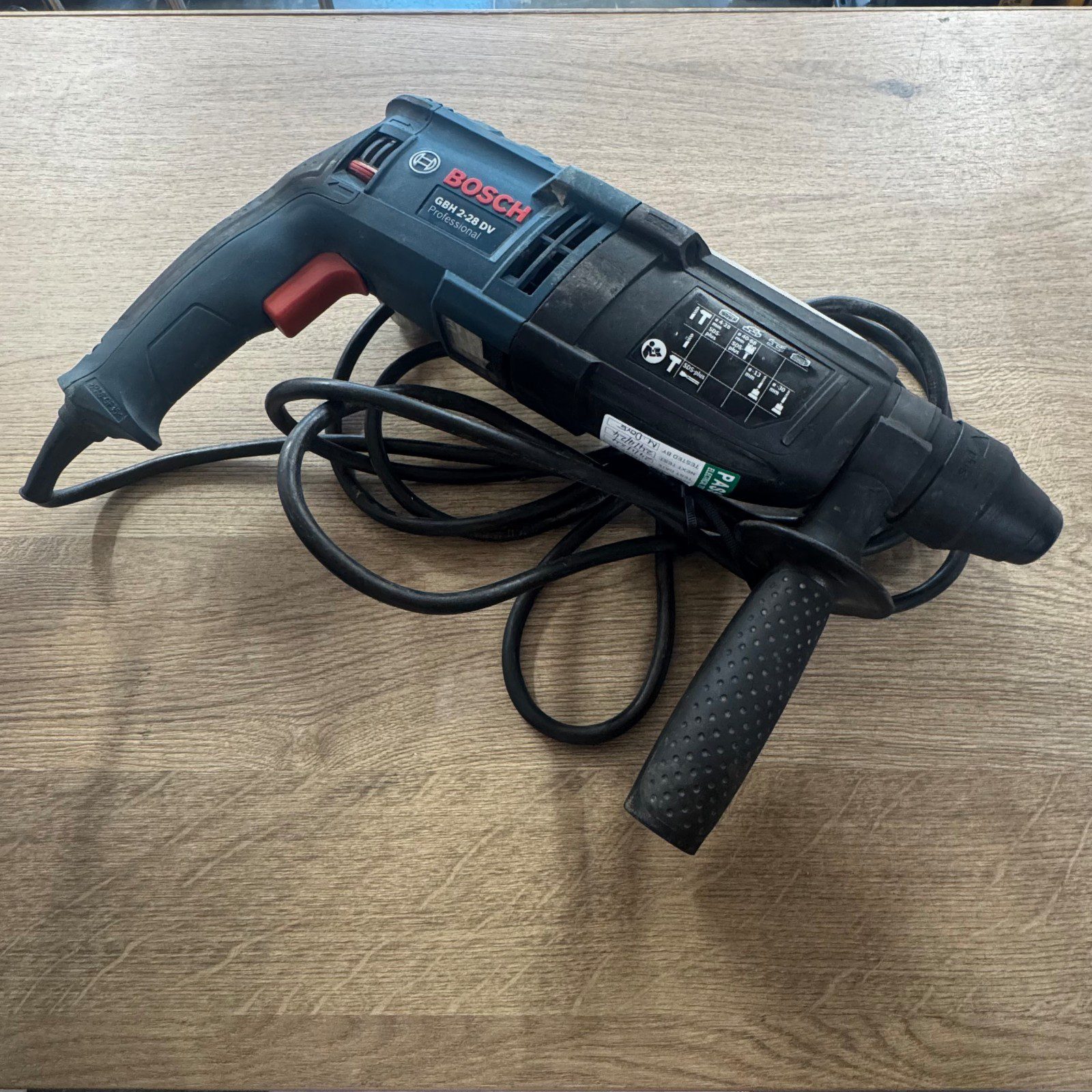 Bosch GBH 2-28 DV 110V 850W SDS Plus Rotary Hammer Drill Excellent - Image 2