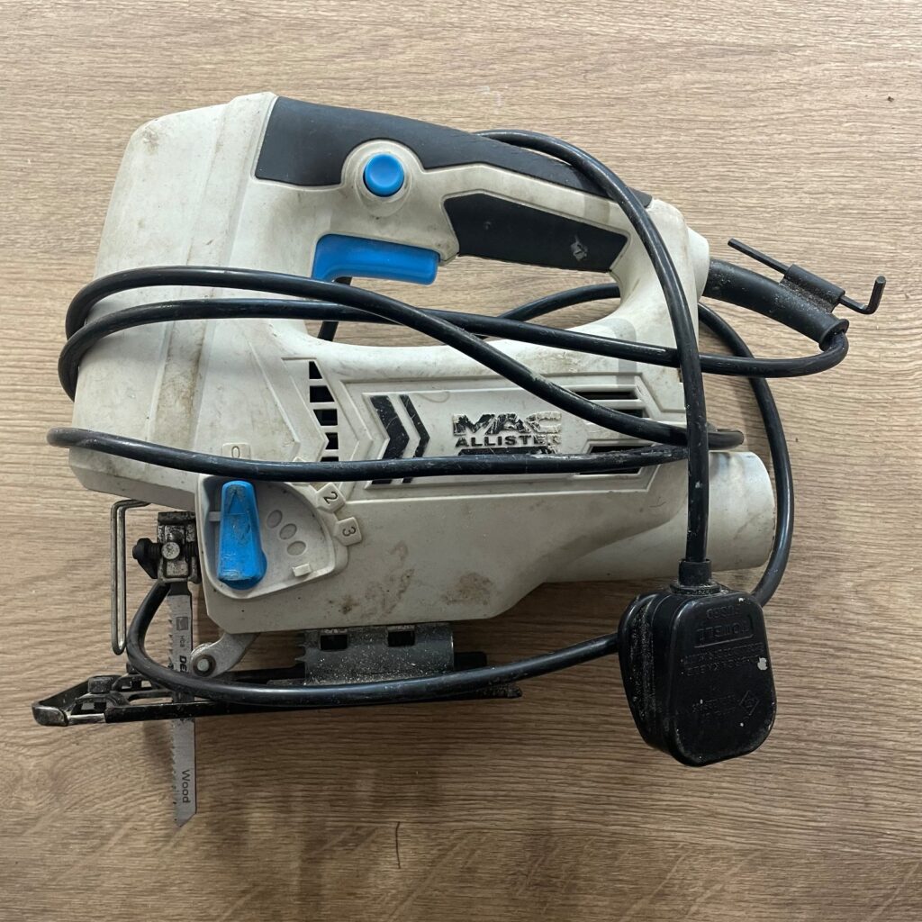 Mac Allister MSJS600 240V 600W Variable Speed Jigsaw With Blade Used
