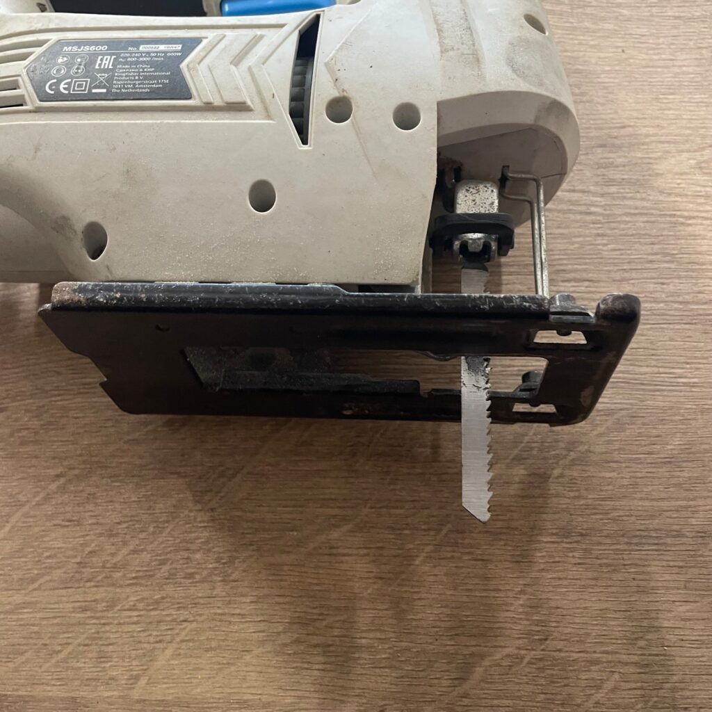 Mac Allister MSJS600 240V 600W Variable Speed Jigsaw With Blade Used