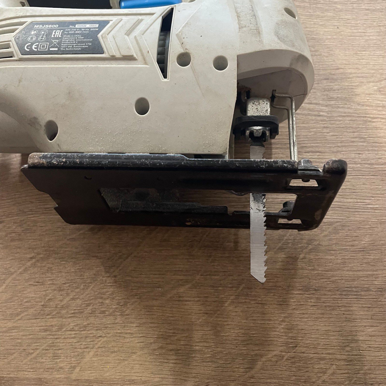 Mac Allister MSJS600 240V 600W Variable Speed Jigsaw With Blade Used - Image 12