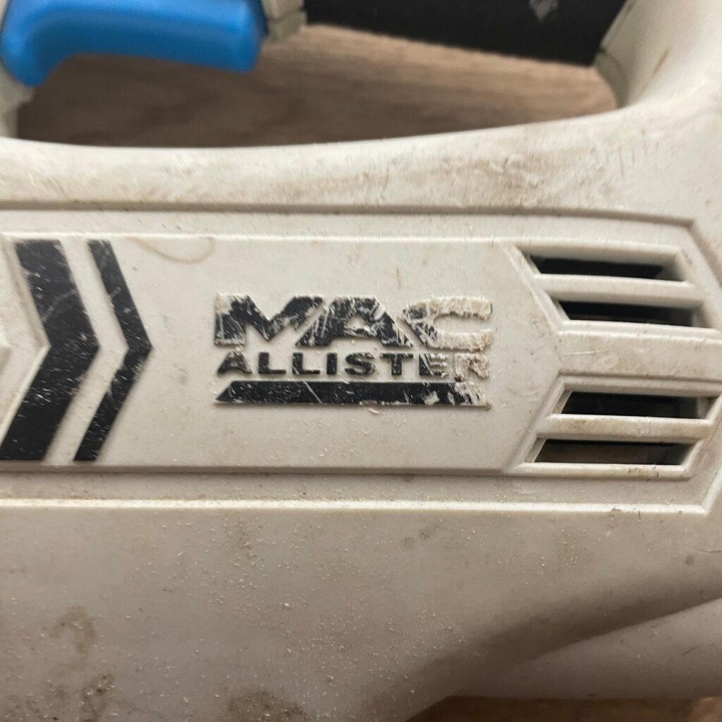 Mac Allister MSJS600 240V 600W Variable Speed Jigsaw With Blade Used