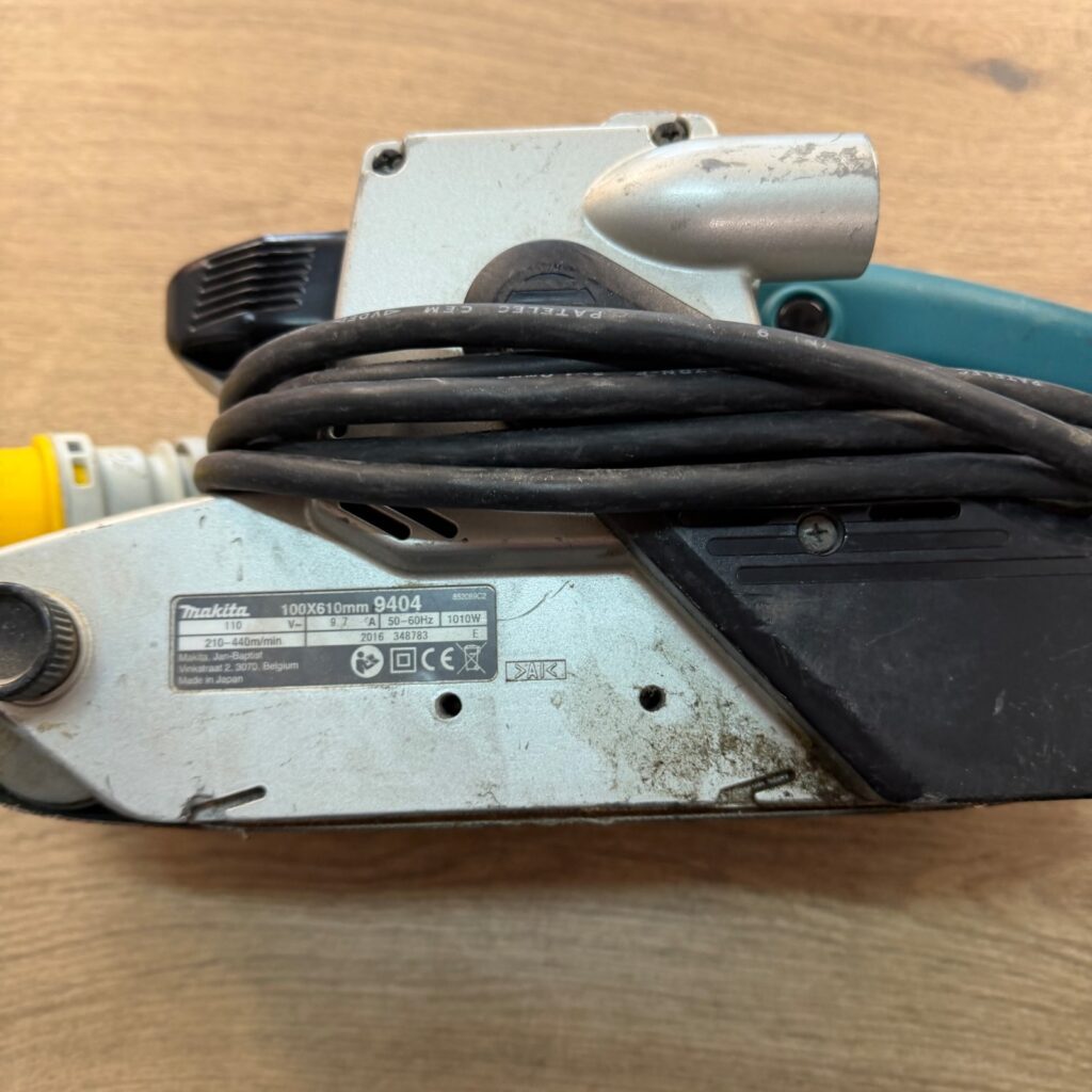 Makita 9404 110V 1010W Belt Sander 100 x 610mm Variable Speed Used