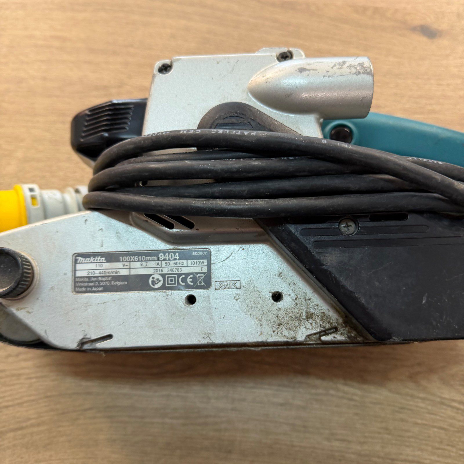 Makita 9404 110V 1010W Belt Sander 100 x 610mm Variable Speed Used - Image 6