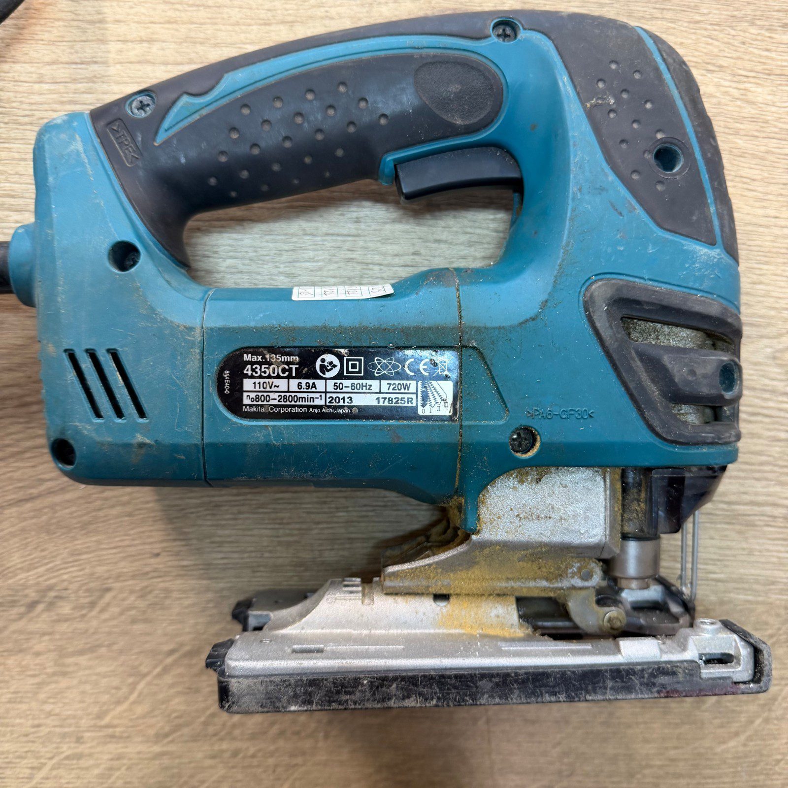 Makita 4350CT 110V 720W Corded Jigsaw Variable Speed Orbital Action Used - Image 10