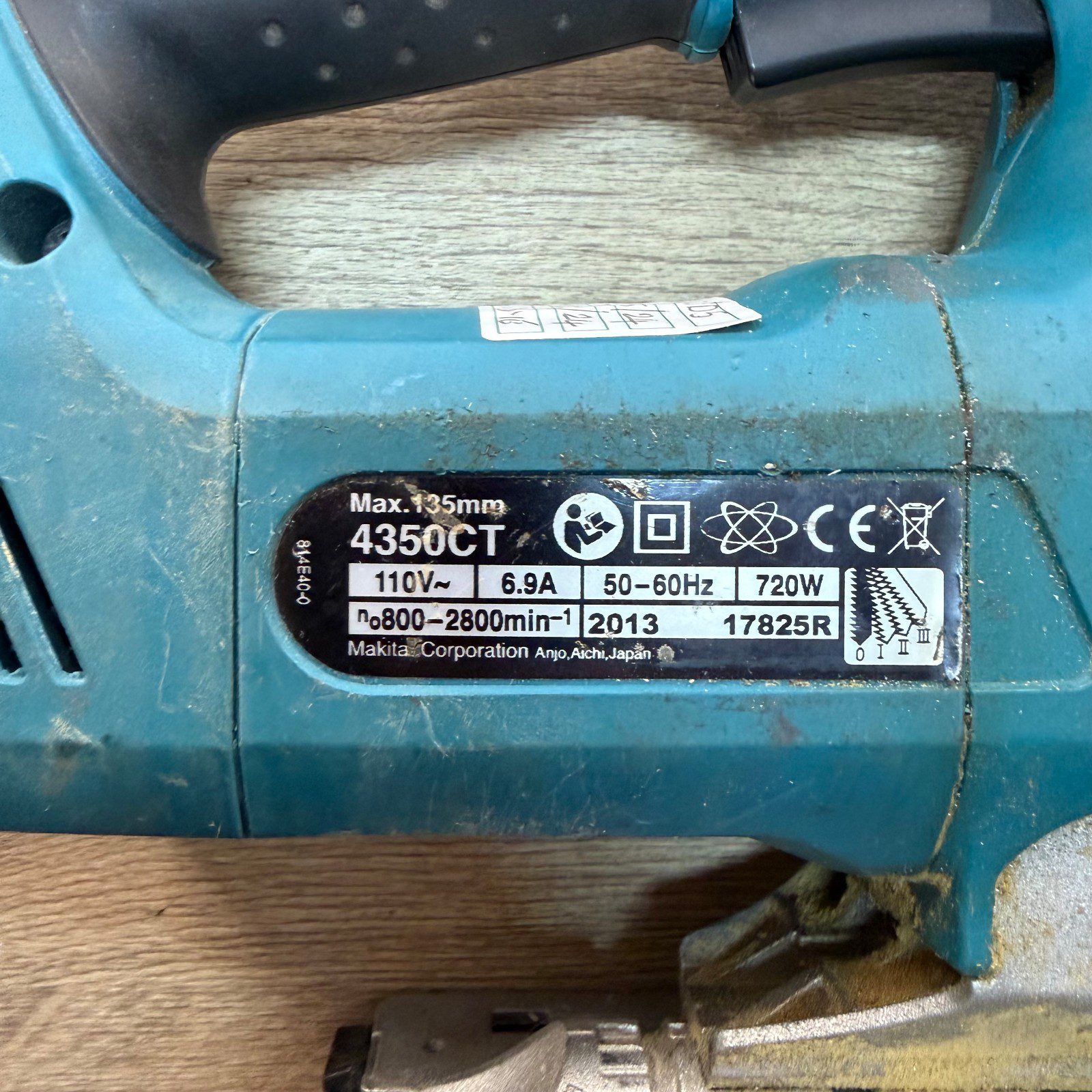 Makita 4350CT 110V 720W Corded Jigsaw Variable Speed Orbital Action Used - Image 11