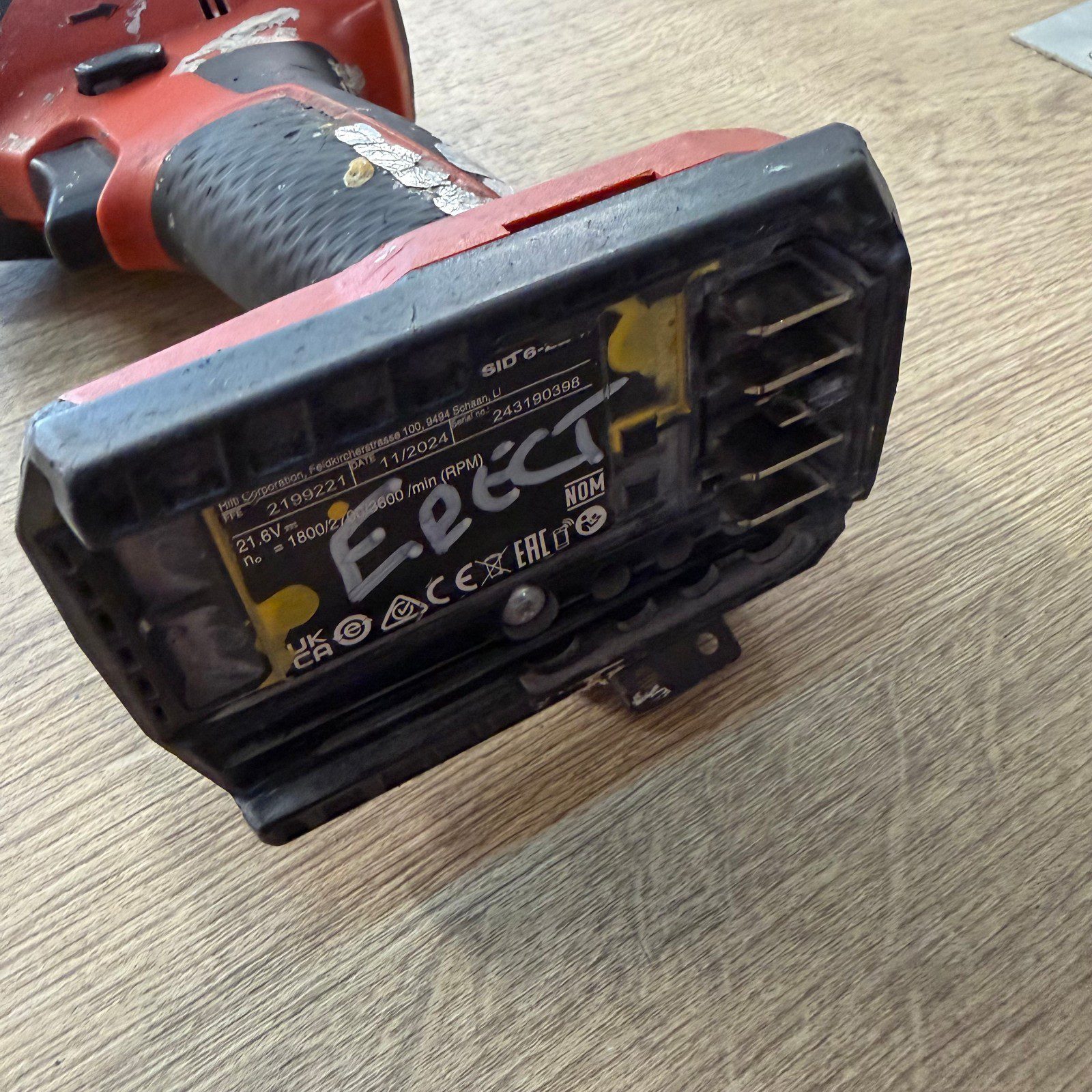 Hilti SID 6-22 22V Nuron Brushless Cordless Impact Driver Tool Only Used - Image 13