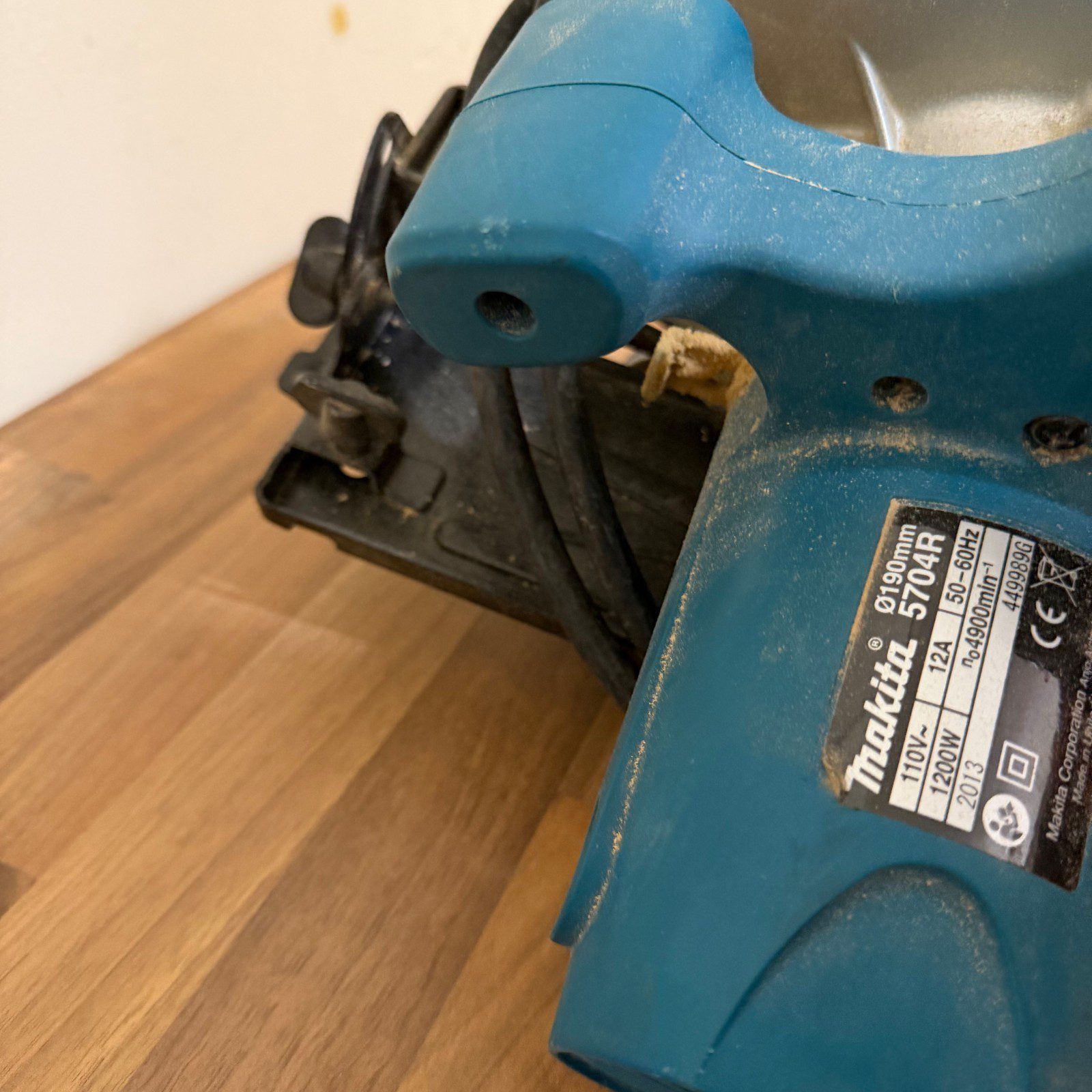 Makita 5704R 110V 190mm 1200W Corded Circular Saw With Blade Serviced - Image 12