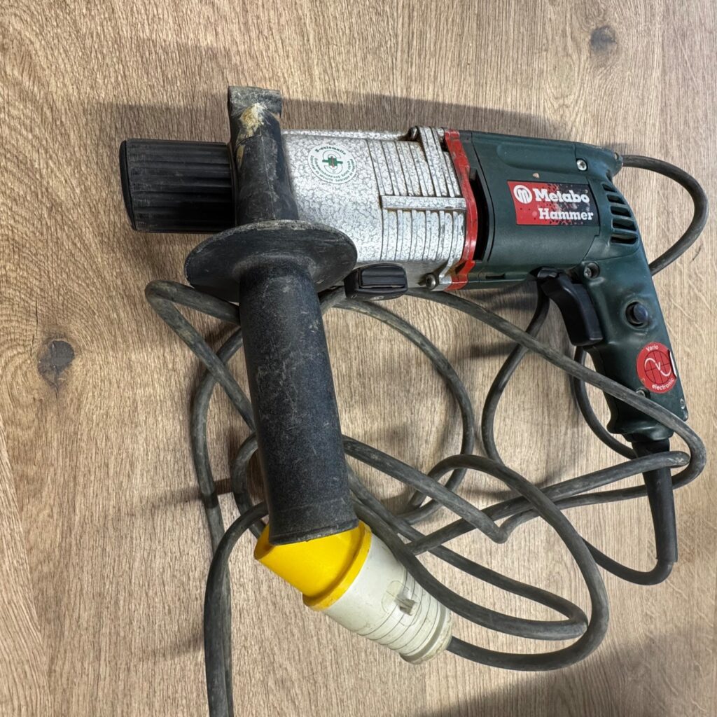 Metabo Bh E 6011 S-R+L 110V 500W Hammer Drill Side Handle