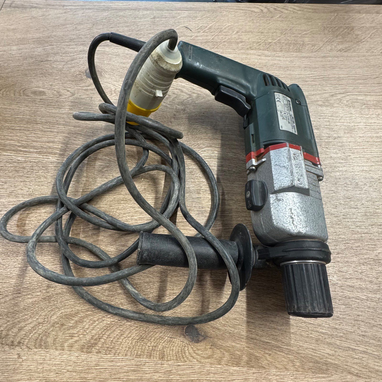 Metabo Bh E 6011 S-R+L 110V 500W Hammer Drill Side Handle - Image 6