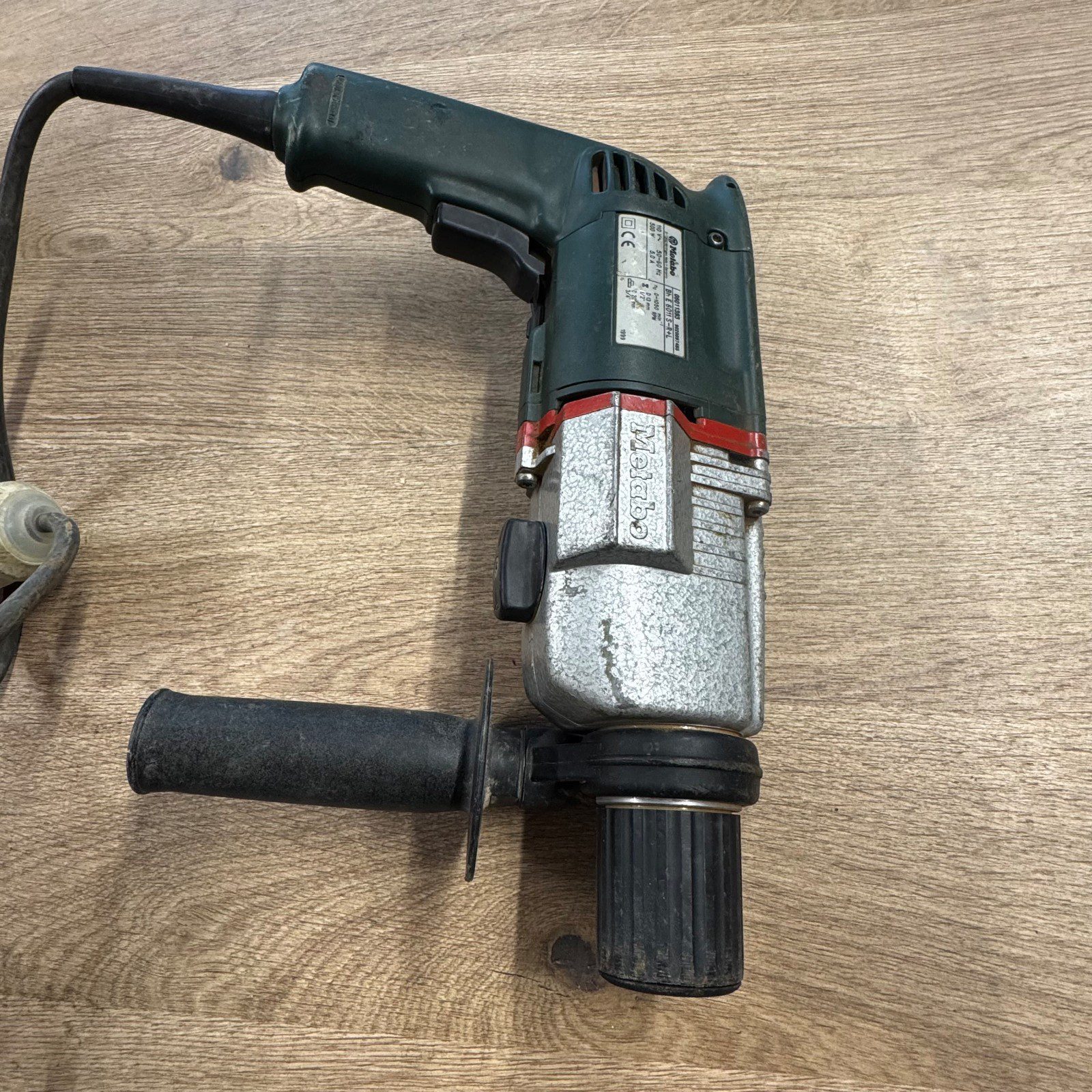 Metabo Bh E 6011 S-R+L 110V 500W Hammer Drill Side Handle - Image 7