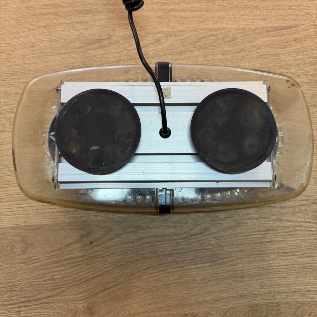 LED Strobe Light With Vehicle Cigarette Lighter Power Plug - Fully Working